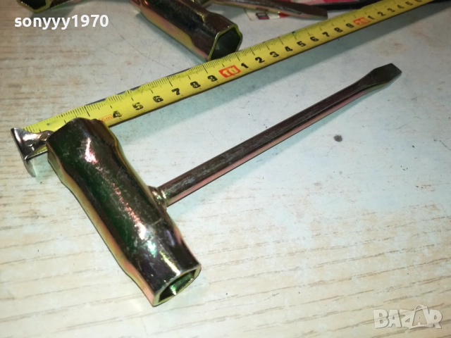 КЛЮЧ ЗА СВЕЩИ С ОТВЕРТКА ЗА РЕЗАЧКА 25ЛВ ЗА БРОЙ 2911251723, снимка 12 - Градинска техника - 52585175