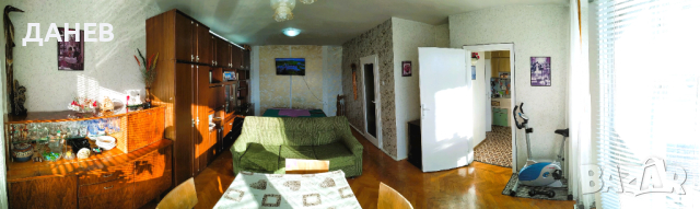 Продавам собствен 3 стаен 96м2 с панорама, обзаведен, без агенции, Русе, снимка 7 - Aпартаменти - 37918945