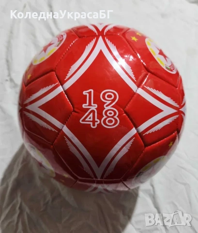 Футболна Топка ЦСКА СОФИЯ Червен цвят