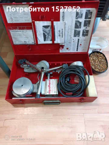 Професионален немски поялник за полипропилен до ф110, снимка 1