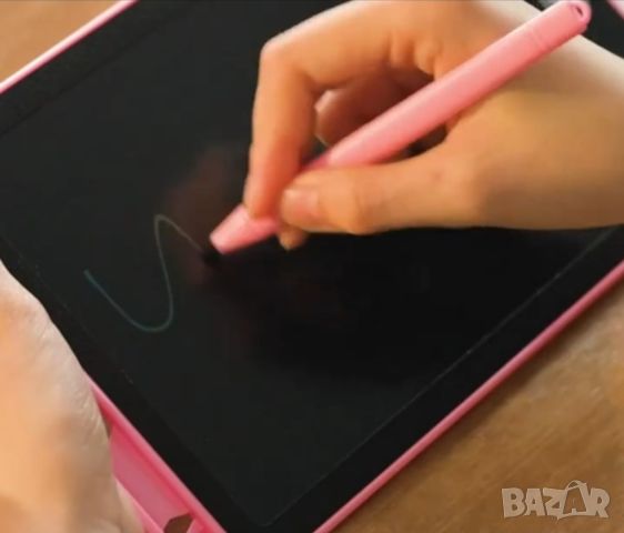 LCD дъска за рисуване LCD таблет за рисуване Цвят - Розов, снимка 2 - Електрически играчки - 45872459