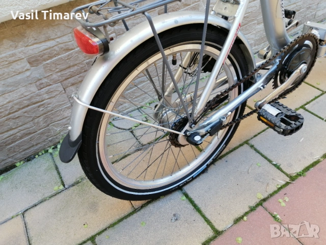 Kaplart Lizzard 20 Zoll vnos Germany Сгъваем велосипед! , снимка 5 - Велосипеди - 54105449