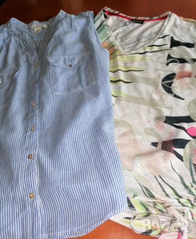 Две блузи без ръкави , снимка 5 - Потници - 45417886