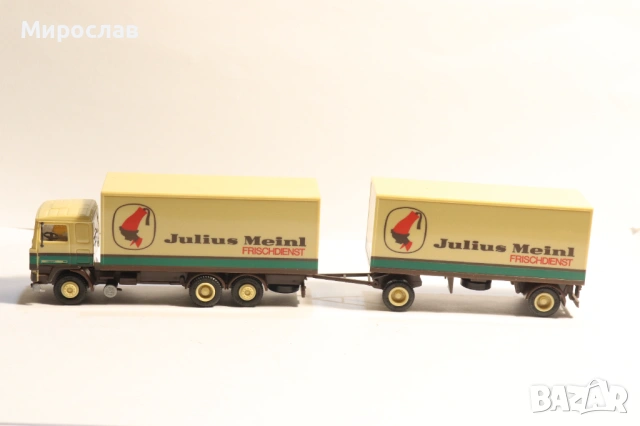 HERPA H0 1/87 VOLVO КАМИОН ТИР МОДЕЛ КОЛИЧКА