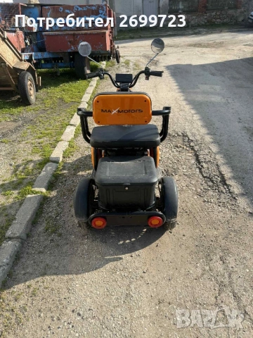 Триместна триколка като нова 1500W. Нова батерия., снимка 4 - Мотоциклети и мототехника - 53903203