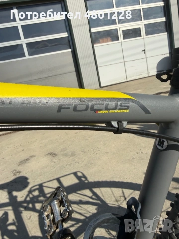 Колело focus fat boy grey and yellow , снимка 2 - Велосипеди - 54240776