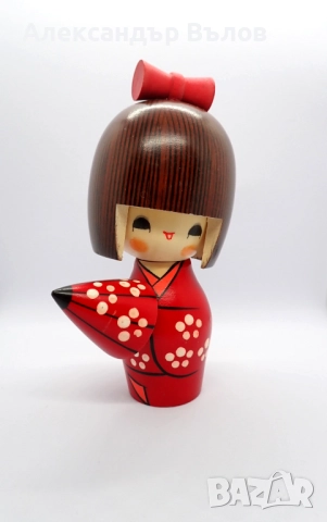 Традиционна Японска Кукла Кокеши Кимоно Чадър Амайадори, снимка 7 - Колекции - 51550891