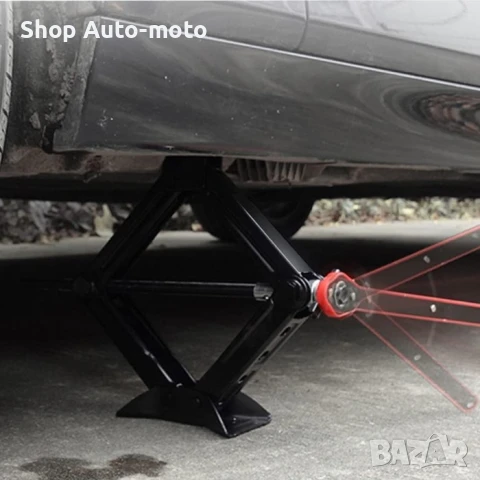 Крик тресчотен Automat, Крик жаба, 1.5т,  От 105 до 390мм, Черен, снимка 4 - Аксесоари и консумативи - 50868238