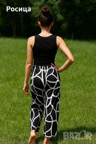 Дамски панталони пролет-лято , снимка 18 - Панталони - 49959592