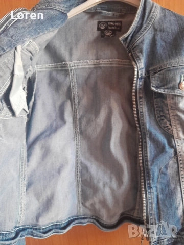 *XinLong*Дамско дънково яке , снимка 6 - Якета - 51504236