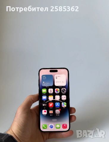 iPhone 14 Pro Max 512 GB Space Black | 100% Батерия | Перфектен технически, снимка 2 - Apple iPhone - 54194337