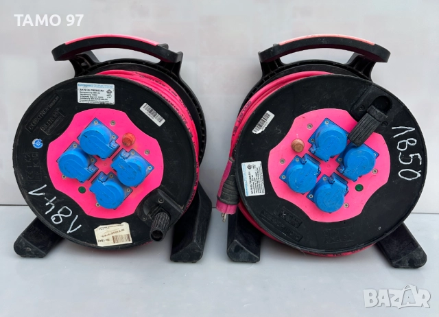 Elektron Berlin Eltrom - Качествени немски удъджители макара 40м 3x2.5mm²