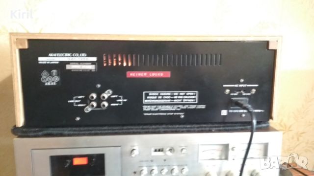 Триглав касетъчен дек Akai GXC-725 D, снимка 11 - Декове - 45810411