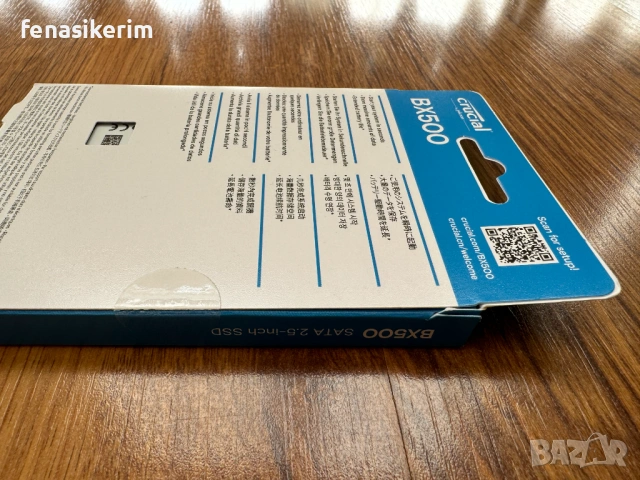 ЧИСТО НОВО 2000GB 2TB SSD Crucial BX500, снимка 2 - Твърди дискове - 53981214