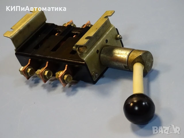 триполюсен ръчен прекъсвач Р16-31320 УЗ 440V-660V AC 100A, снимка 8 - Резервни части за машини - 50909337