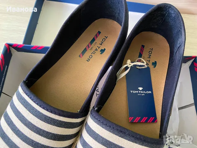 Tom Tailor Еспадрили. Летни обувки, снимка 8 - Дамски ежедневни обувки - 50139837