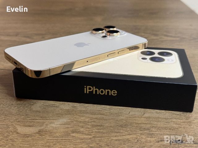 iPhone 13 PRO + подарък стъклени протектори, кутия, оригинален кабел, снимка 1 - Apple iPhone - 45479382