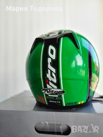 Каска Nitro MX414, нова, размер L, цена: 77€, снимка 2 - Аксесоари и консумативи - 53172283