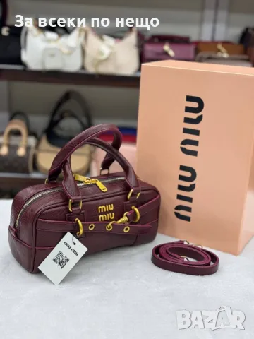 Miu Miu Дамска Чанта Миу Миу - Налични Различни Цветове Код E37, снимка 12 - Чанти - 50214825