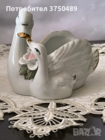 лебеди , снимка 3 - Статуетки - 53018825