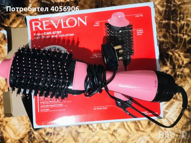 Нова четка за изправяне на коса Revlon, снимка 1 - Преси за коса - 49003352