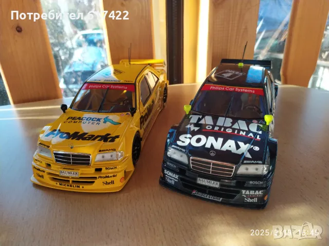 1:18 Метални Модели на MERCEDES C-Klass DTM Team AMG - UT models, снимка 7 - Колекции - 50210342