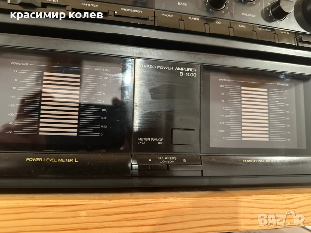 усилвател и предусилвател "SANSUI C1000,B1000", снимка 4 - Ресийвъри, усилватели, смесителни пултове - 52900001