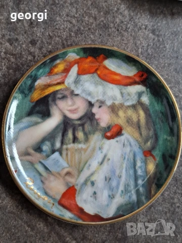 декоративни порцеланови чинийки Goebel  26/4, снимка 5 - Декорация за дома - 50826858