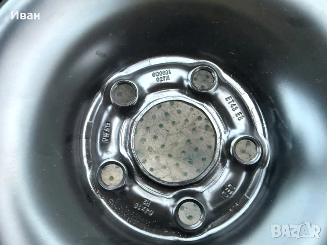 ЧИСТО НОВИ 15" Гума С Джанта 5x100 за -VW/SEAT/SKODA/AUDI- 6Jx15, ET43-, снимка 3 - Гуми и джанти - 53870034