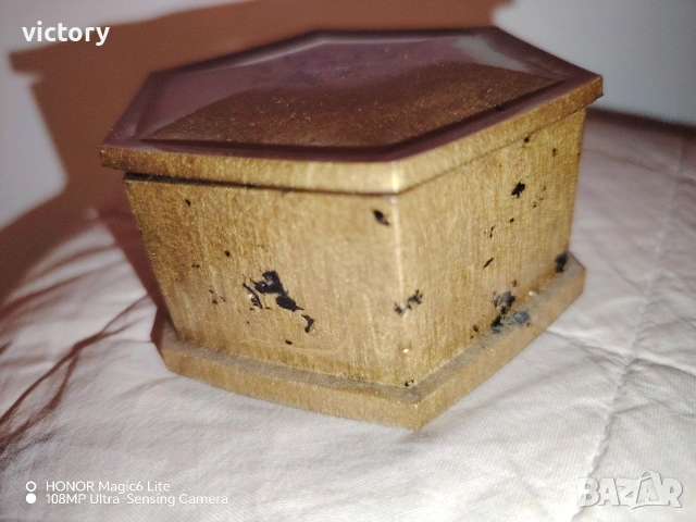 ✨ Уникална ръчно изработена кутийка за бижута – малко произведение на изкуството ✨, снимка 5 - Декорация за дома - 53297933