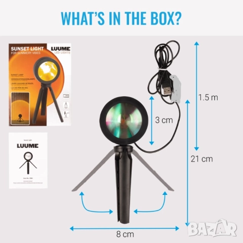 Проектор Sunset Light, снимка 2 - Други стоки за дома - 52075150