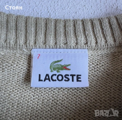 Lacoste Sweater Пуловер , снимка 4 - Пуловери - 52020468