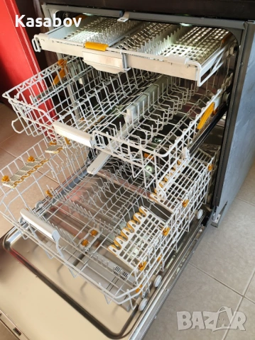 LED - Wi-Fi - Чернo Miele Auto Open Съдомиялна - Частично Вграждане, снимка 9 - Съдомиялни - 53842756