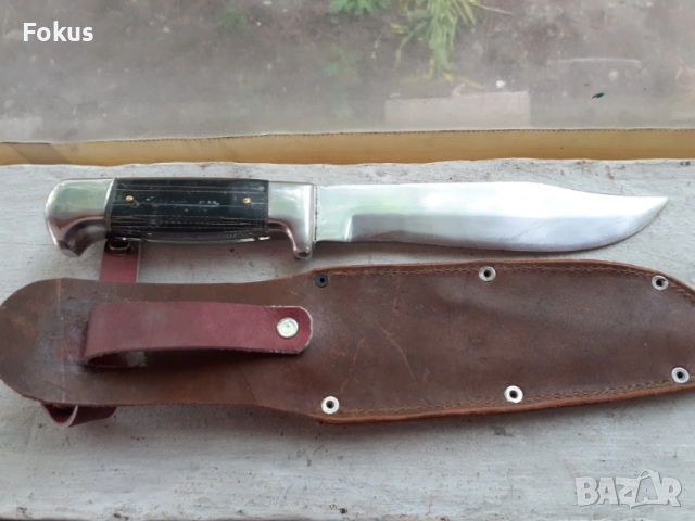 Български заводски нож Вихрен, снимка 6 - Антикварни и старинни предмети - 53377382