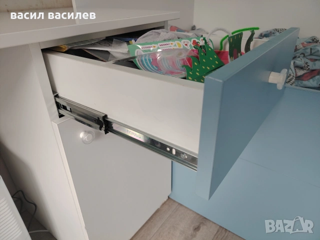 детско легло и бюро, снимка 4 - Мебели за детската стая - 53210937