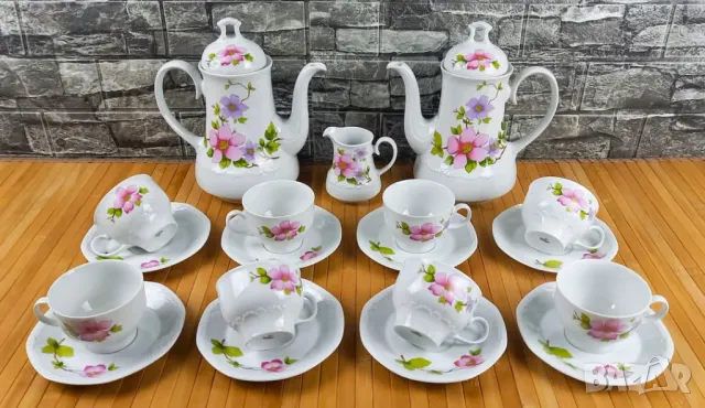 Сервиз с цветя Mitterteich, снимка 1