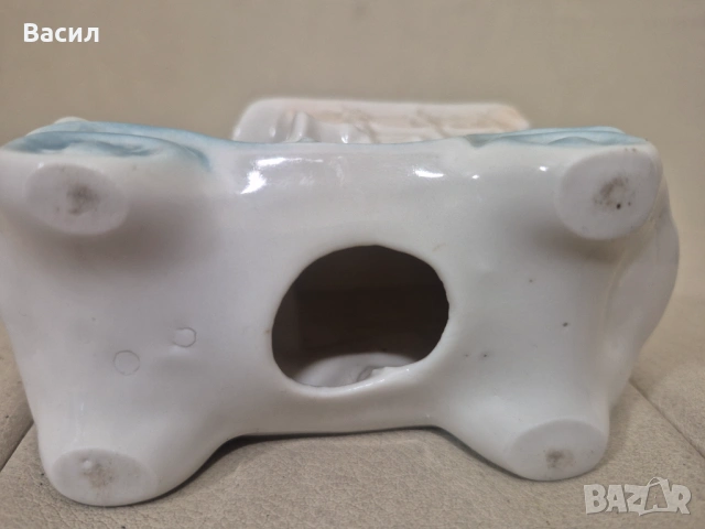 Порцеланова фигура Кола, снимка 3 - Колекции - 54150159