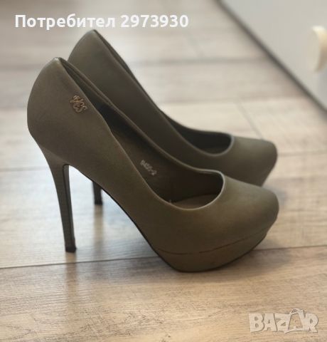 Обувки на ток, снимка 3 - Дамски обувки на ток - 45567899