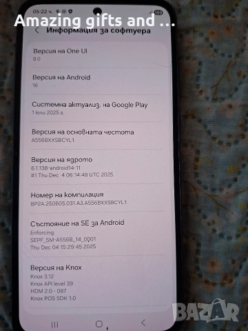 Samsung Galaxy A55 5G 256GB, снимка 5 - Samsung - 53658479