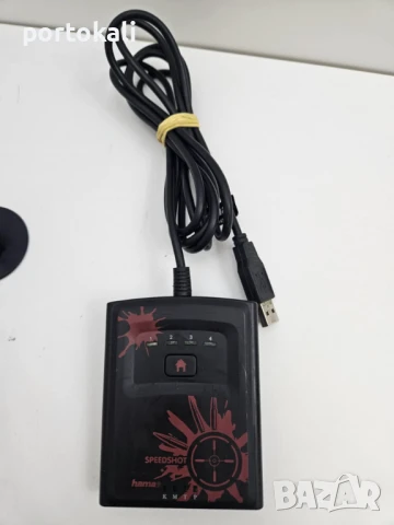 Playstation 3 Конвертор за мишка и клавиатура Hama Speedshot и PS3 Wireless Headset, снимка 3 - Аксесоари - 51060010