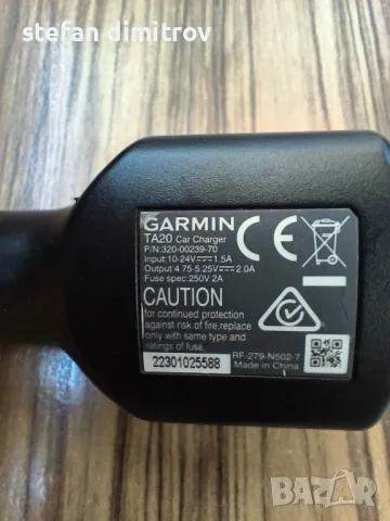 Garmin TA20 Mini-USB Traffic Receiver Car Charger NUVI 40/50/55/2597LMT dezl

, снимка 3 - Аксесоари и консумативи - 46937189