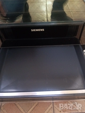 Иноксова свободно стояща печка с керамичен плот Сименс Siemens с две години гаранция!, снимка 9 - Печки, фурни - 53080949