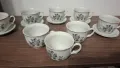 8бр порцеланови чаши за чай Китка , снимка 9