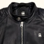G-STAR Motac-O Biker Оригинално Кожено Мъжко Яке М, снимка 8