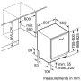 Немски инверторна съдомиялна за пълно вграждане Bosch SuperSilence XXL - ГАРАНЦИЯ, снимка 9