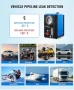 Нов Професионален дим тестер за EVAP течове с манометър 12V за кола, снимка 6