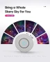 НОВ, ТЕСТВАН, SUPPOU LED WiFi Galaxy проектор, интелигентна нощен проектор за деца и възрастни..., снимка 3
