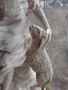 Страхотна голяма статуетка от мраморен прах - Mario Pegoraro, снимка 5