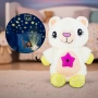 Плюшена играчка с нощна лампа 2в1 + детски фенер-проектор със светлинни картинки, снимка 4