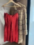 Бутикова рокля ,червена рокля Zara, снимка 11